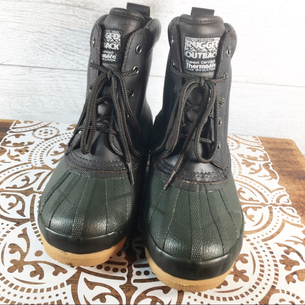 Rugged Outback Thermolite Snow Boots